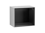 Villeroy und Boch Finion Regalmodul FD10PDGJ 41,8x35,6x27cm, Regal Black Matt, Light grey matt