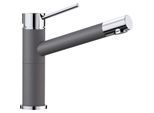 Blanco ALTA Compact Küchenarmatur 518810 SILGRANIT-Look felsgrau/chrom