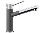Blanco ALTA-S Compact Küchenarmatur 518809 SILGRANIT-Look felsgrau/chrom