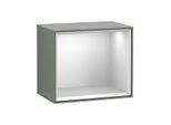 Villeroy und Boch Finion Regalmodul FD10MTGM 41,8x35,6x27cm, Regal White Matt, Olive Matt Lacquer
