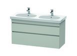 Duravit DuraStyle Waschtisch-Unterschrank DS648600707 115 x 45,3 cm, betongrau matt, 2 Schubkästen, wandhängend