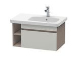 Duravit DuraStyle Waschtisch-Unterschrank DS639300743 73 x 44,8 cm, Becken rechts, betongrau/basalt matt, 1 Auszug