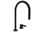 LAUFEN Kartell Waschtisch-2-Loch-Armatur H3113320812201 PVD, Schwenkauslauf 166mm, ohne Ablaufventil