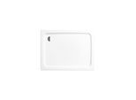 Kaldewei Duschplan Duschwanne 440935000001 75x90x6,5cm, mit Träger, Antislip, weiß