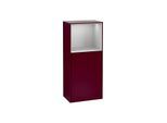 Villeroy und Boch Finion Seitenschrank F500GJHB 41,8x93,6x27cm, links, Regal oben Light grey matt, Peony Matt