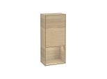 Villeroy und Boch Finion Seitenschrank F540PCPC 41,8x93,6x27cm, links, Regal unten Oak Veneer, Oak Veneer