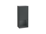 Villeroy und Boch Finion Seitenschrank G540HGHG 41,8cm, links, Emotion, Regal unten Midnight Blue Matt, Midnight Blue Matt Lacquer