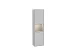 Villeroy und Boch Finion Hochschrank F470HHGJ 41,8x151,6x27cm, rechts, Regal Sand Matt Lacquer, Light grey matt