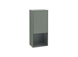 Villeroy und Boch Finion Seitenschrank G550HGGM 41,8cm, rechts, Emotion, Regal unten Midnight Blue Matt, Olive Matt Lacquer