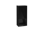 Villeroy und Boch Finion Seitenschrank G550PHPH 41,8cm, rechts, Emotion, Regal unten Glossy Black, Glossy Black Lacquer