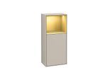 Villeroy und Boch Finion Seitenschrank G500HFHH 41,8x93,6cm, links, Emotion, Regal oben Gold Matt, Sand Matt Lacquer