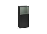 Villeroy und Boch Finion Seitenschrank F500GMPD 41,8x93,6x27cm, links, Regal oben Olive Matt, Black matt lacquer