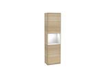 Villeroy und Boch Finion Hochschrank G460GFPC 41,8x151,6cm, links, Emotion, Regal Glossy White Lacquer, Oak Veneer