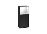 Villeroy und Boch Finion Seitenschrank G520GFPD 41,8cm, links, Ladestation, Emotion, Regal Glossy white lacquer, Black matt lacquer