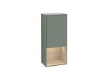 Villeroy und Boch Finion Seitenschrank F540PCGM 41,8x93,6x27cm, links, Regal unten Oak Veneer, Olive Matt Lacquer