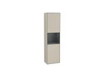 Villeroy und Boch Finion Hochschrank G460HGHH 41,8x151,6cm, links, Emotion, Regal Midnight Blue Matt Lacquer, Sand Matt Lacquer