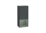Villeroy und Boch Finion Seitenschrank G540GMHG 41,8cm, links, Emotion, Regal unten Olive Matt, Midnight Blue Matt Lacquer
