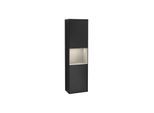 Villeroy und Boch Finion Hochschrank G470HHPD 41,8x151,6cm, rechts, Emotion, Regal Sand Matt Lacquer, Black matt lacquer