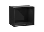 Villeroy und Boch Finion Regalmodul G580PHPH 41,8x35,6x27cm, Emotion, Regal Glossy Black, Glossy Black Lacquer