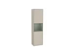 Villeroy und Boch Finion Hochschrank G460GMHH 41,8x151,6cm, links, Emotion, Regal Olive Matt Lacquer, Sand Matt Lacquer