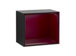 Villeroy und Boch Finion Regalmodul F590HBPD 41,8x35,6x27cm, Ladestation, Regal Peony Matt, Black matt lacquer