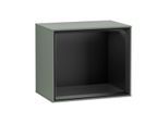 Villeroy und Boch Finion Regalmodul F590PDGM 41,8x35,6x27cm, Ladestation, Regal Black Matt, Olive Matt Lacquer