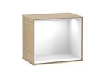 Villeroy und Boch Finion Regalmodul F590GFPC 41,8x35,6x27cm, Ladestation, Regal Glossy White, Oak Veneer