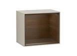 Villeroy und Boch Finion Regalmodul F590GNHH 41,8x35,6x27cm, Ladestation, Regal Walnut Veneer, Sand Matt Lacquer
