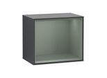 Villeroy und Boch Finion Regalmodul F590GMHG 41,8x35,6x27cm, Ladestation, Regal Olive Matt, Midnight Blue Matt Lacquer