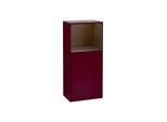 Villeroy und Boch Finion Seitenschrank G520GNHB 41,8cm, links, Ladestation, Emotion, Regal Walnut veneer, Peony Matt