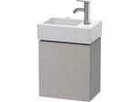 Duravit L-Cube Waschtisch-Unterschrank LC6293L0707 36,4x24,1x40cm, wandhängend, Tür links, betongrau matt
