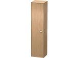 Duravit Brioso Hochschrank BR1330L1052 420x1770x360mm, Europ. Eiche, Tür l., Griff Chrom
