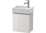 Duravit L-Cube Waschtisch-Unterschrank LC6293L8585 36,4x24,1x40cm, wandhängend, Tür links, weiß hochglanz