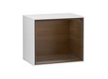 Villeroy und Boch Finion Regalmodul F590GNMT 41,8x35,6x27cm, Ladestation, Regal Walnut Veneer, White matt lacquer