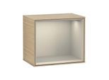 Villeroy und Boch Finion Regalmodul G580HHPC 41,8x35,6x27cm, Emotion, Regal Sand Matt, Oak Veneer