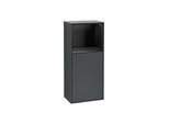 Villeroy und Boch Finion Seitenschrank G520PDHG 41,8cm, links, Ladestation, Emotion, Regal Black Matt Lacquer, Midnight Blue Matt Lacquer