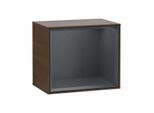 Villeroy und Boch Finion Regalmodul G590HGGN 41,8x35,6cm, Ladestation, Emotion, Regal Midnight Blue, Walnut veneer