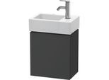 Duravit L-Cube Waschtisch-Unterschrank LC6293R4949 36,4x24,1x40cm, wandhängend, Tür rechts, graphit matt