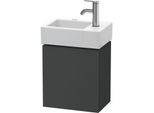 Duravit L-Cube Waschtisch-Unterschrank LC6293L4949 36,4x24,1x40cm, wandhängend, Tür links, graphit matt