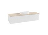 Villeroy & Boch Antao Waschtischunterschrank 1600x360x500mm L36113GF mit Beleuchtung mit Struktur FK/AP: GF/3