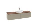 Villeroy & Boch Antao Waschtischunterschrank 1600x360x500mm L36052HK mit Beleuchtung FK/AP: HK/2