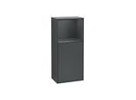 Villeroy und Boch Finion Seitenschrank F520HGHG 41,8cm, links, Ladestation, Regal Midnight Blue Matt Lacquer, Midnight Blue Matt Lacquer