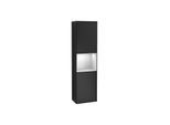 Villeroy und Boch Finion Hochschrank G470MTPD 41,8x151,6cm, rechts, Emotion, Regal White matt lacquer, Black matt lacquer