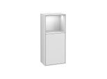 Villeroy und Boch Finion Seitenschrank F520MTMT 41,8cm, links, Ladestation, Regal White matt lacquer, White matt lacquer