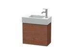 Duravit L-Cube Waschtisch-Unterschrank LC6246L1313 48x24x40cm, wandhängend, Tür links, amerikanischer nussbaum
