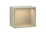 Villeroy und Boch Finion Regalmodul F580PCHH 41,8x35,6x27cm, Regal Oak Veneer, Sand Matt Lacquer