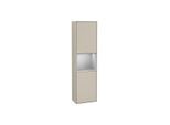 Villeroy und Boch Finion Hochschrank G470GJHH 41,8x151,6cm, rechts, Emotion, Regal Grey Matt Lacquer, Sand Matt Lacquer