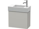 Duravit L-Cube Waschtisch-Unterschrank LC6246R0707 48x24x40cm, wandhängend, Tür rechts, betongrau matt