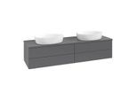 Villeroy & Boch Antao Waschtischunterschrank 1600x360x500mm L28010GK mit Beleuchtung FK/AP: GK/0