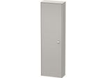 Duravit Brioso Hochschrank BR1321L1007 520x1770x240mm Betongrau Matt, Tür l., Griff Chrom
